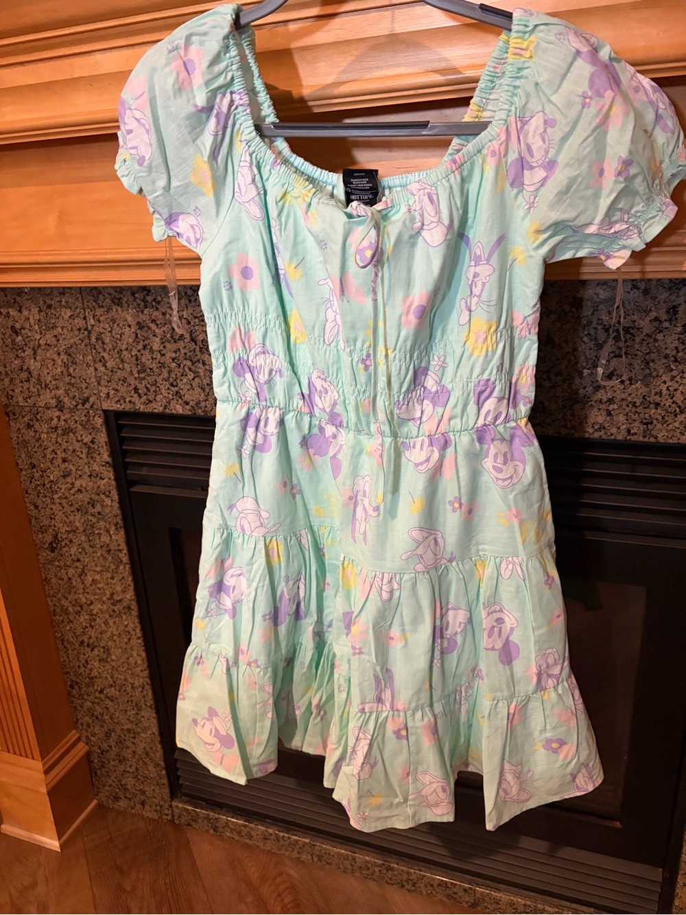 Disney Classic Four Character Spring Tiered Dress